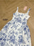Sleeveless Square-Neck Flared Dress