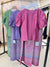 2- Piece Thai Set, Button Design  Top With Skirt