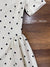 Polka Dot Half Sleeve Collar Flared Skater Dress