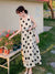 Polka Dot Sleeveless Maxi Dress